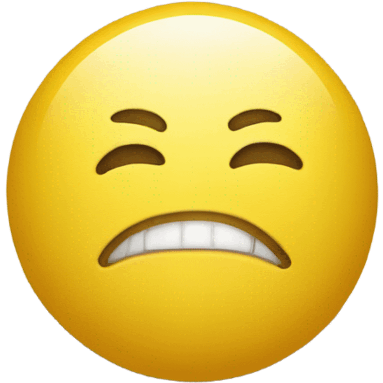 yellow generic circle emoji with its jaw on the floor and eyes wide emoji