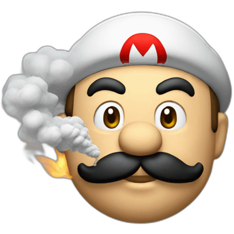 Mario smoke emoji