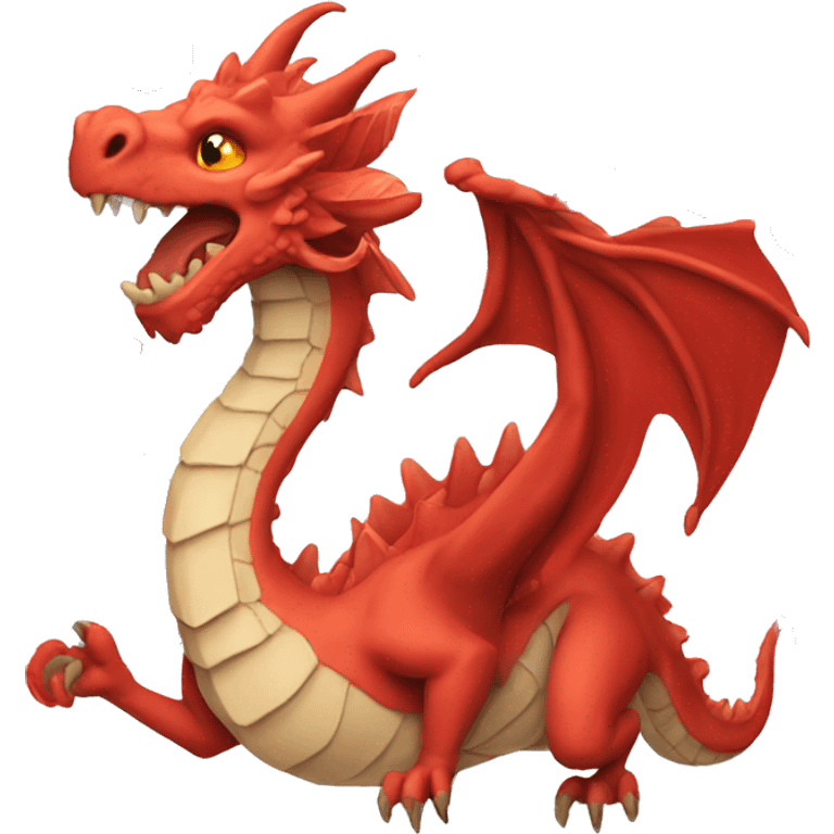 red dragon emote emoji