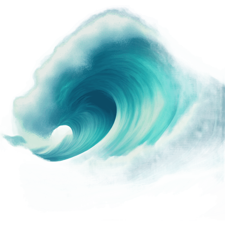 Wave emoji