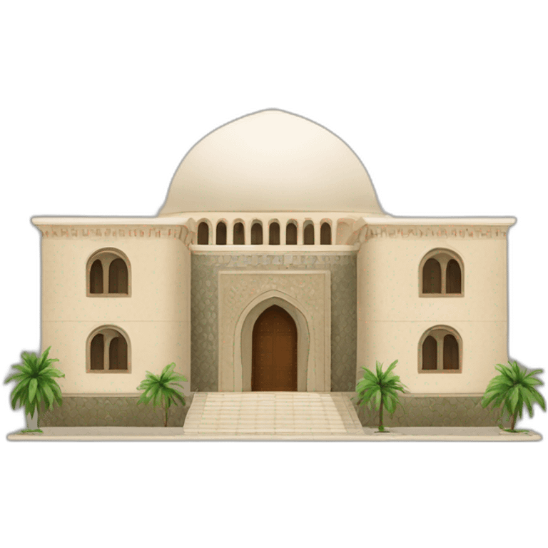 The Maqam Echahid  building of algeria emoji