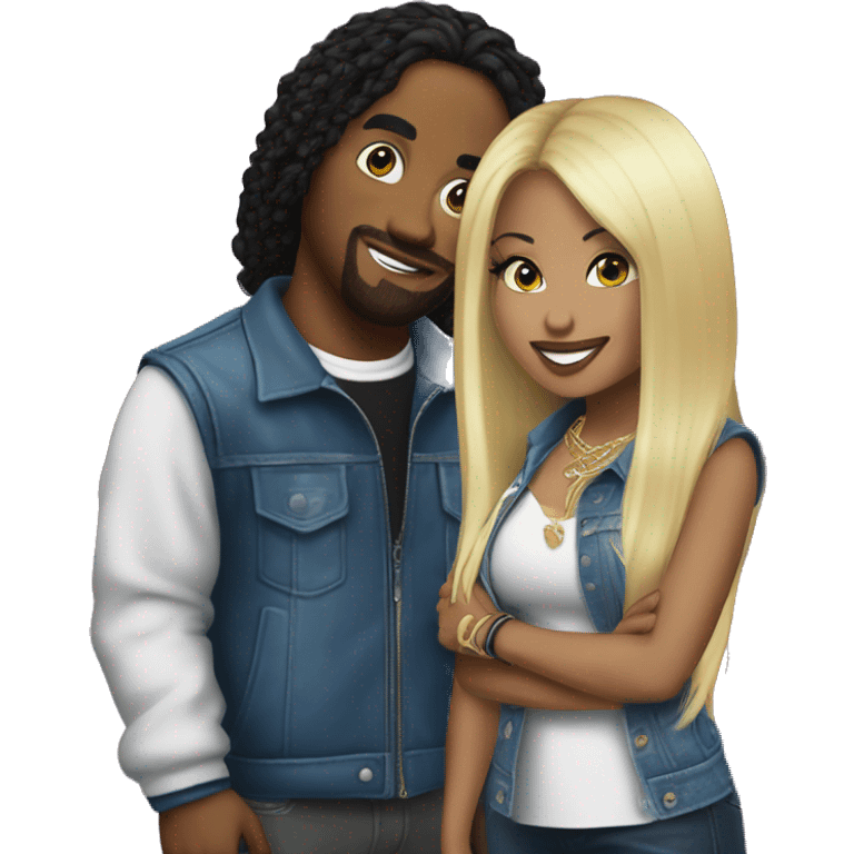 Trueno y Nicki Nicole  emoji