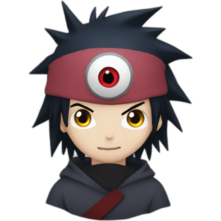 sasuke with sharingan emoji