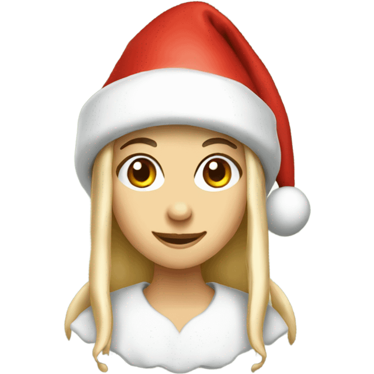 elf female santa hat emoji