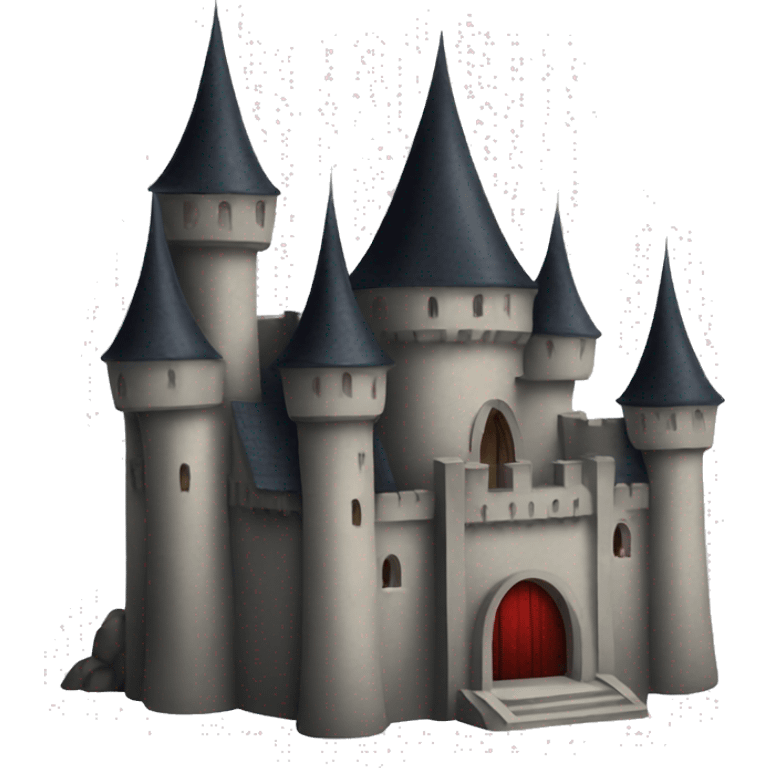 Vampire castle emoji