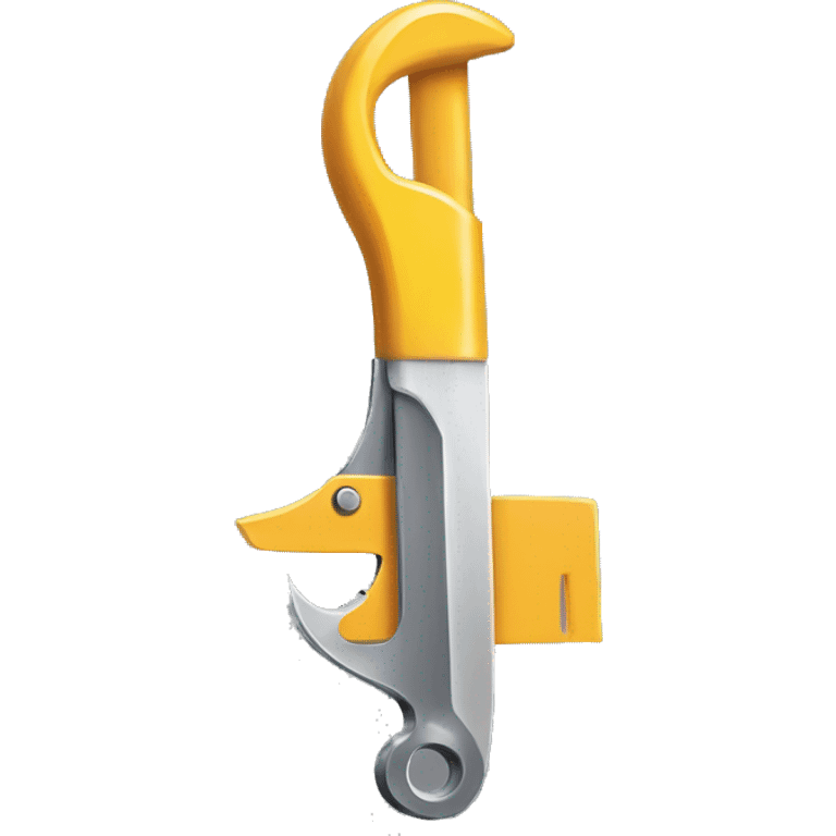 generate the number 1 from the construction tools emoji