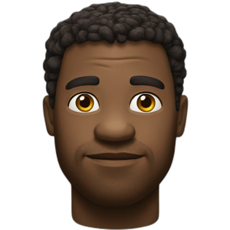 black shrek emoji