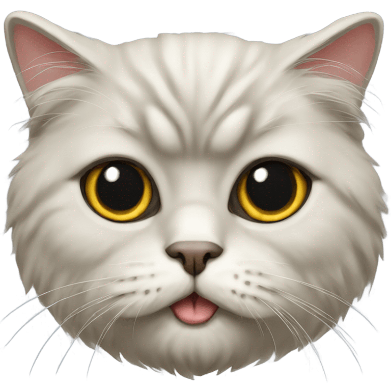 Persian cat emoji