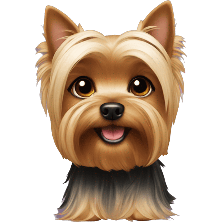 yorkshire terrier coquette emoji