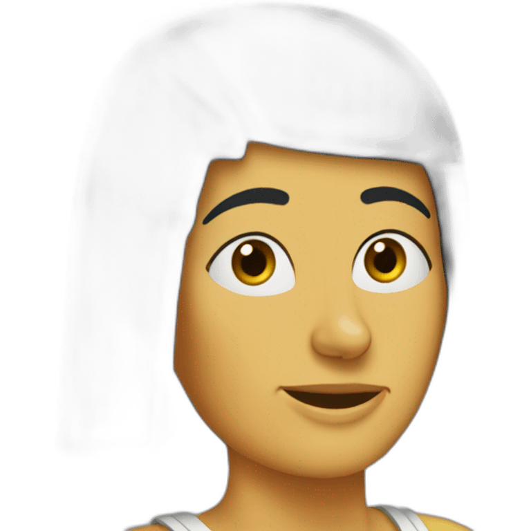 Egyptian marge emoji