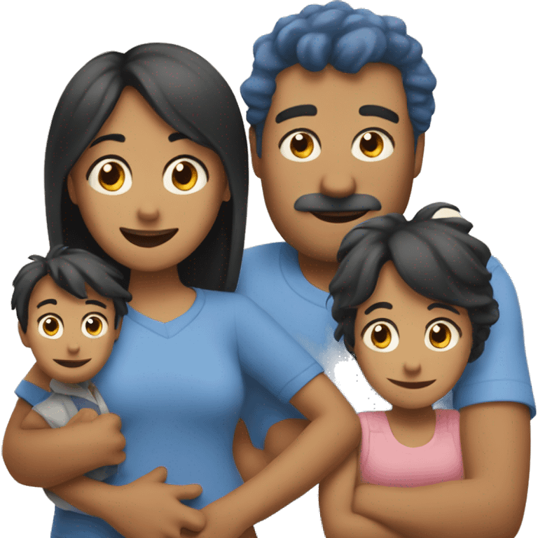 Bluey family emoji