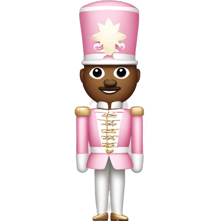 Light pink nutcracker emoji