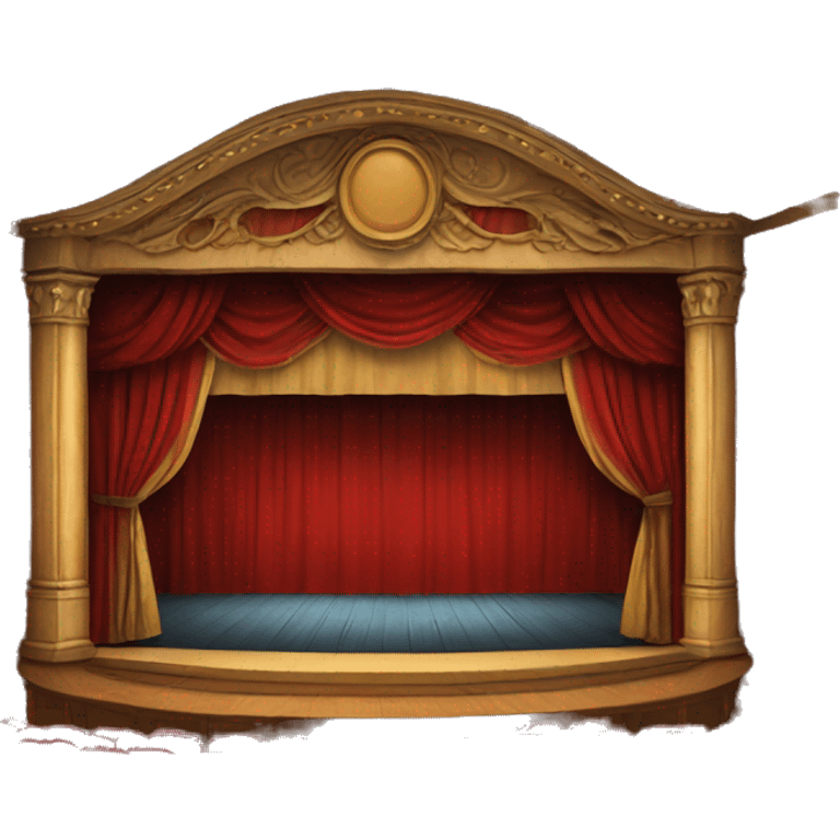 Theater stage emoji