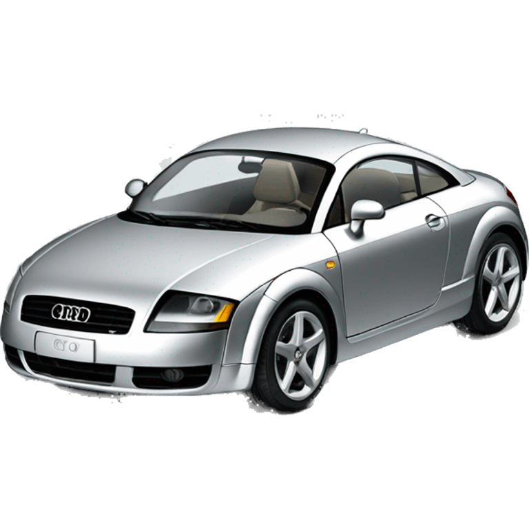 Audi tt de 1999 color plateado emoji