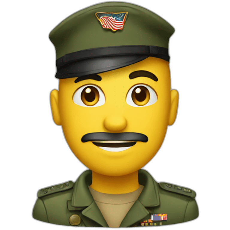 In memory of a soldier emoji