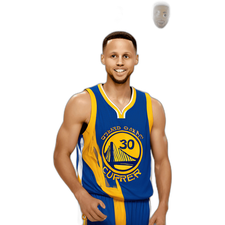 Stephen curry just face emoji