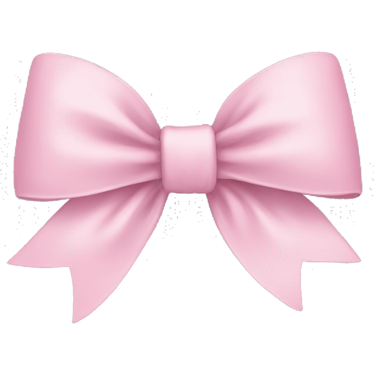 baby pink bow emoji