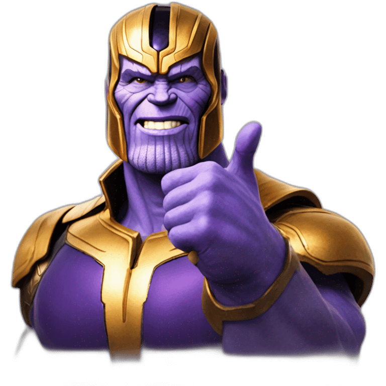 thanos thumps up emoji