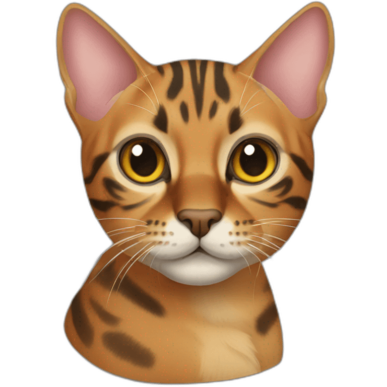 Bengal cat emoji