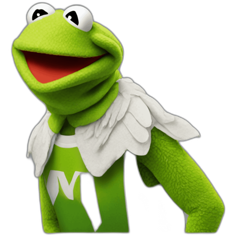 Kermit muppet adidas emoji