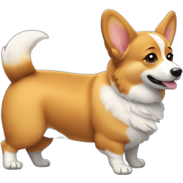 corgi butt emoji