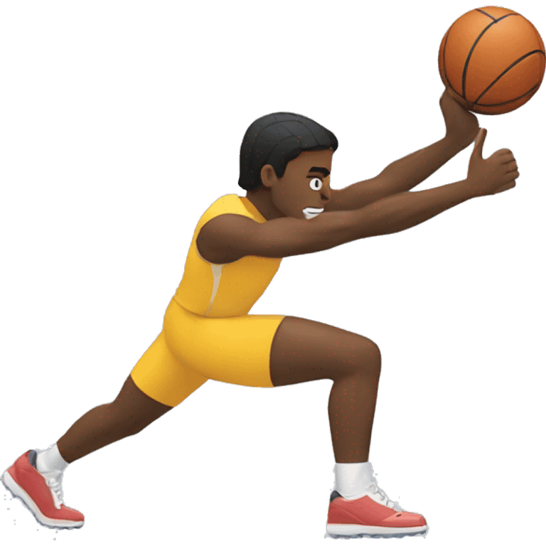 athlete preventing an injury emoji