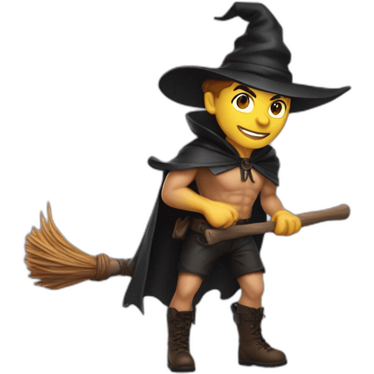 Sexy Witch sportsman emoji