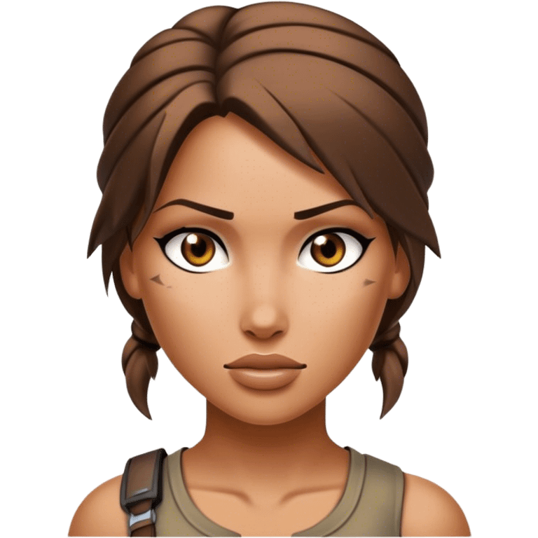 Lara croft emoji