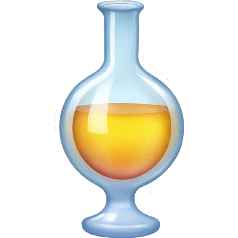 Chemical glassware alcohol lamp emoji