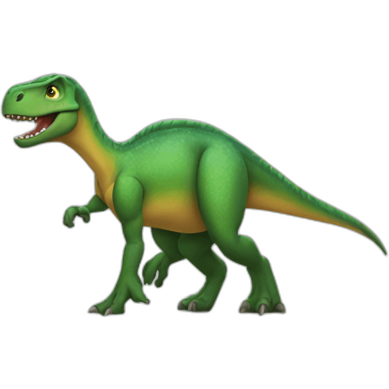 Dinosaur COOL emoji