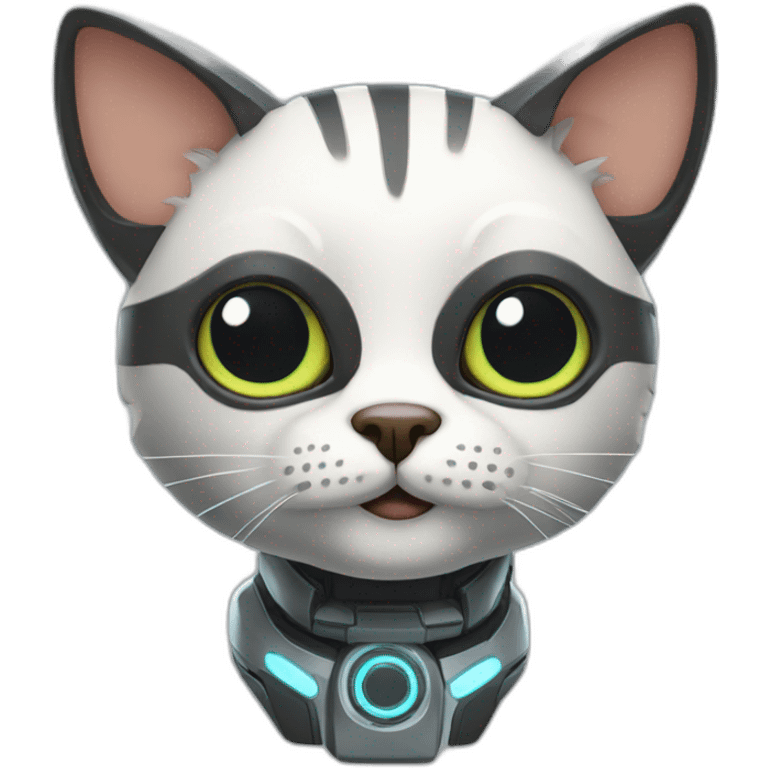 Robo cat emoji