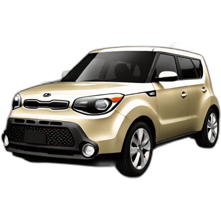 Kia soul 1st generation beige emoji