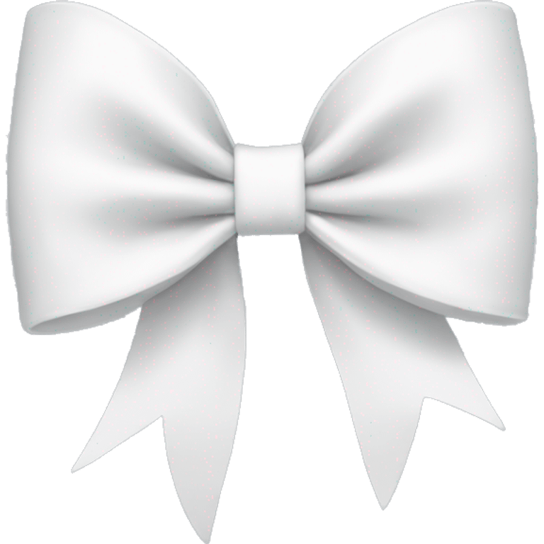 white bow emoji