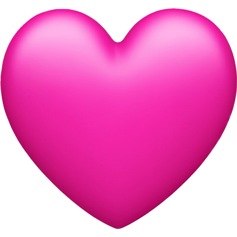 Hot pink heart  emoji