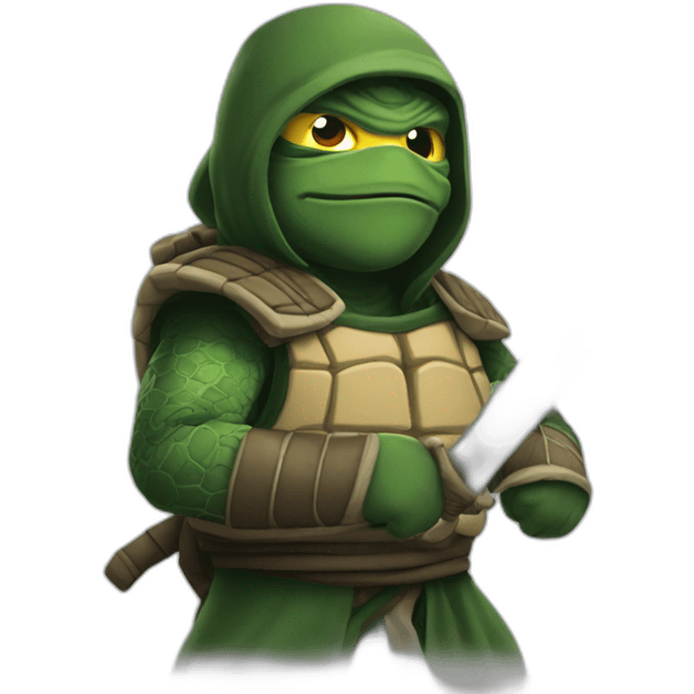 Tortue ninja emoji