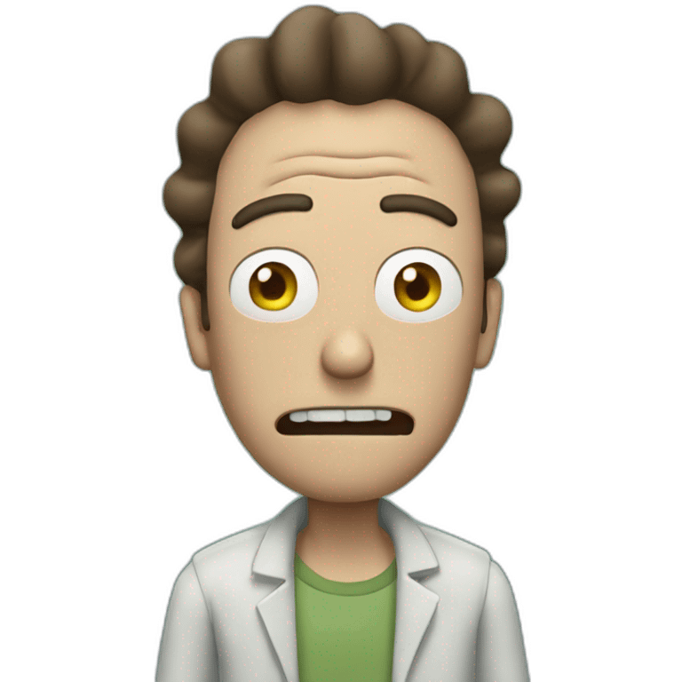 Rick from Rick and Morty emoji