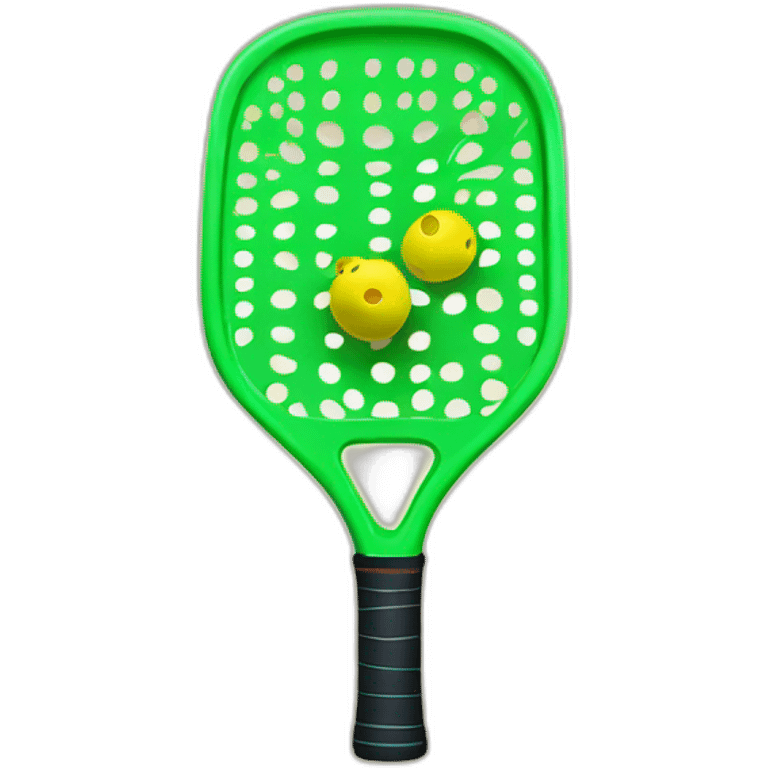 Pickleball racquet emoji