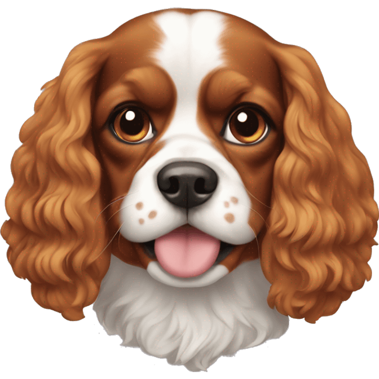 cavalier dog emoji