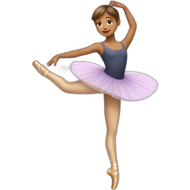 Girl ballet emoji