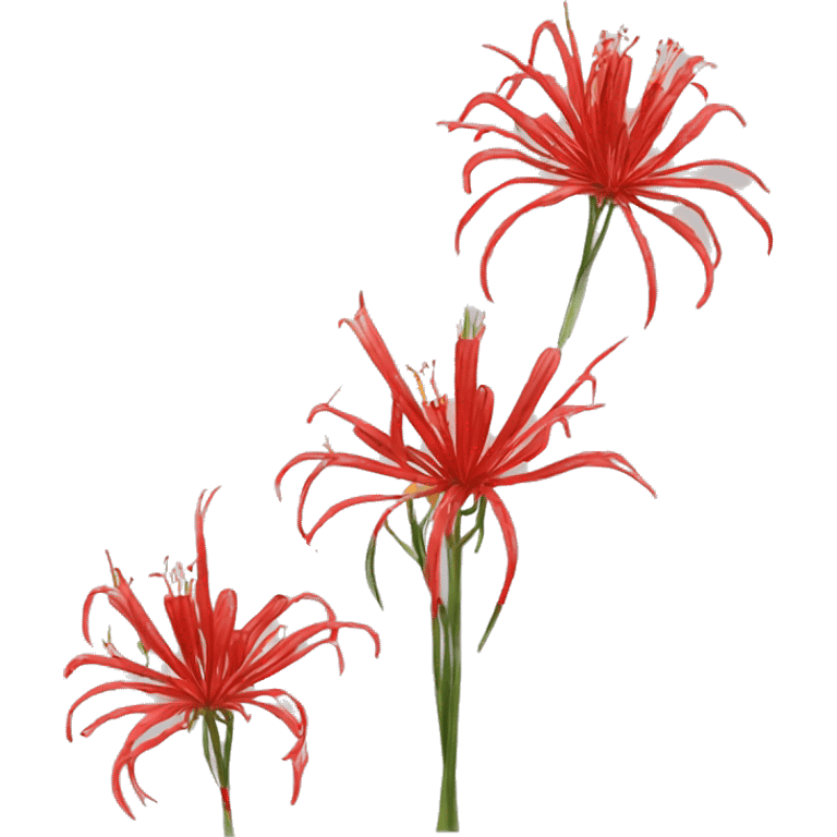 Red spider lily emoji