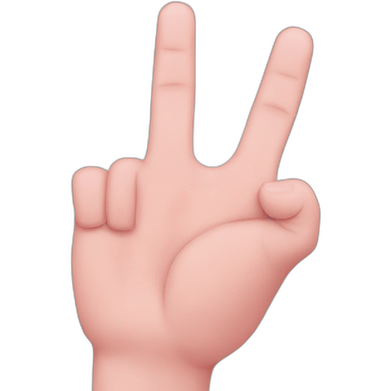 pinky finger ink election emoji