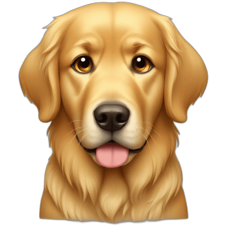 golden retriver sad emoji