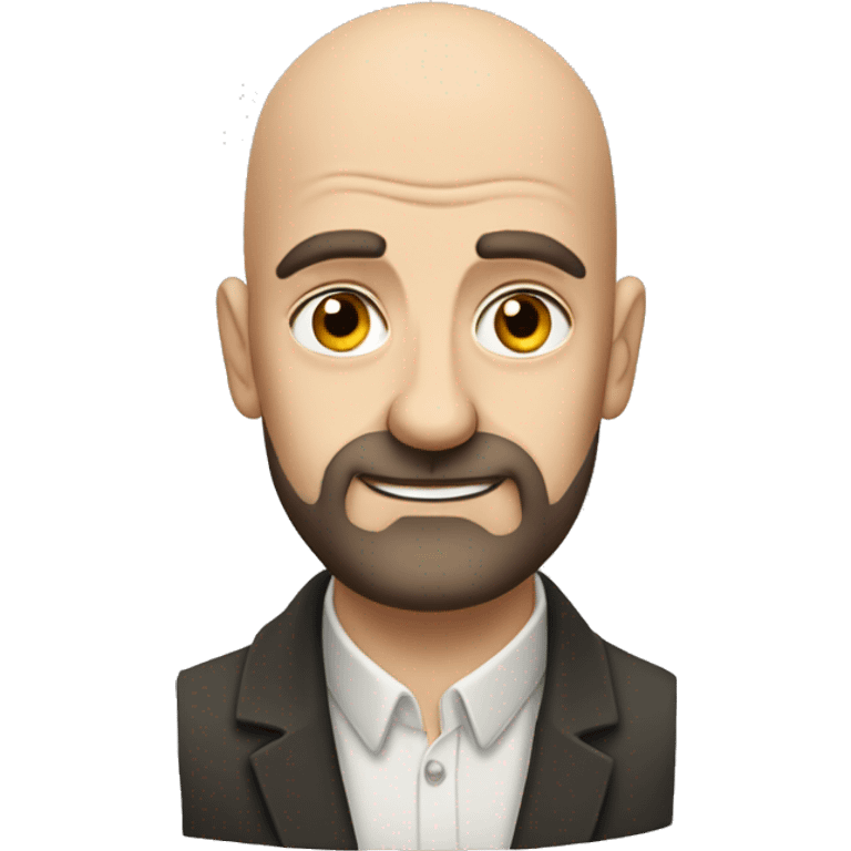 Edward Berger german film director bald young beard some hair emoji