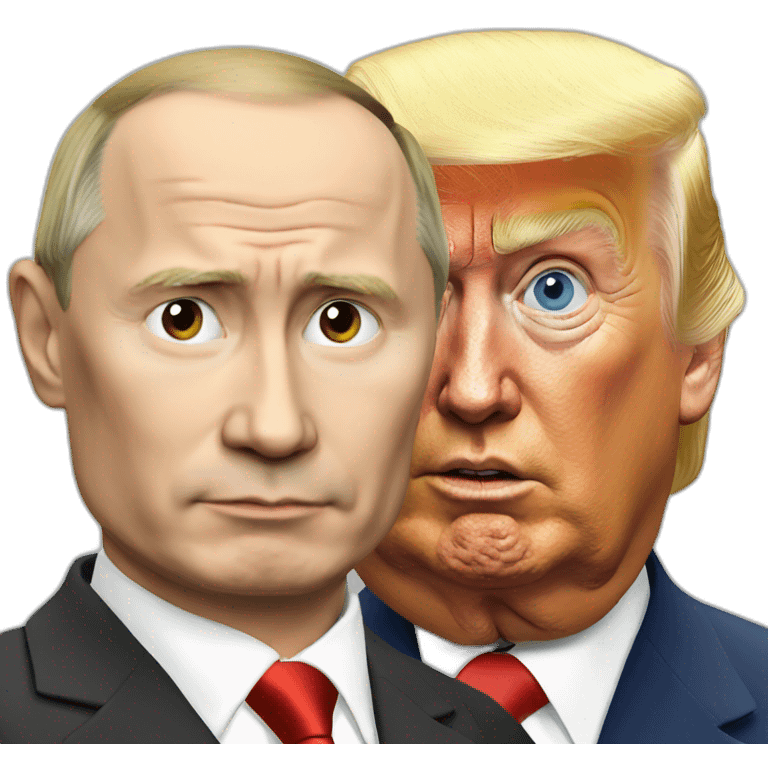 Putin vs trump emoji