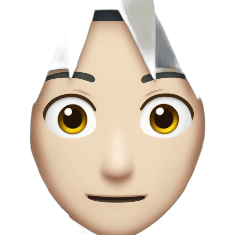 Shikadai Nara Personnage de Naruto qui rigole emoji