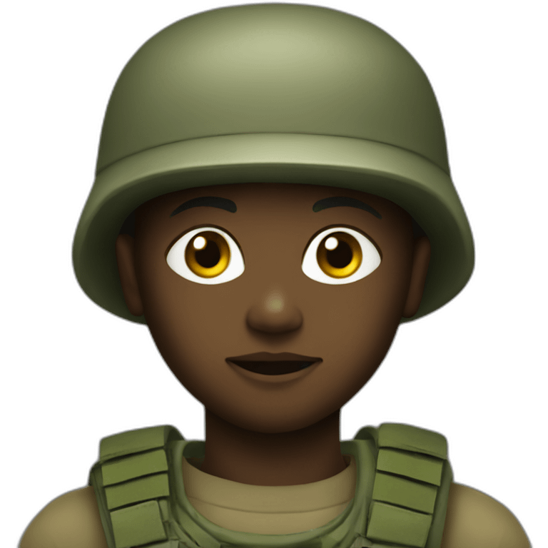 child-soldier emoji