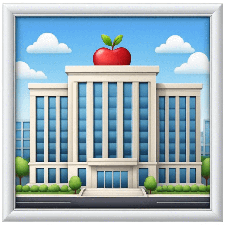 apple company building emoji