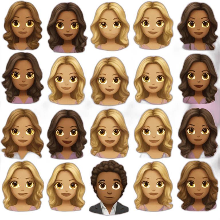 serena gossip girl emoji