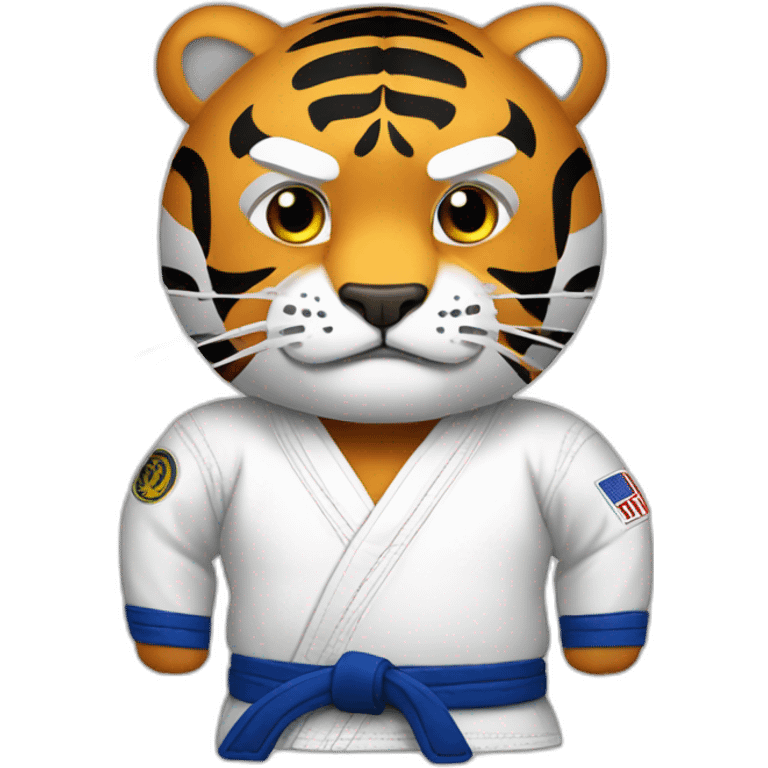 Jiu-jitsu Tiger emoji