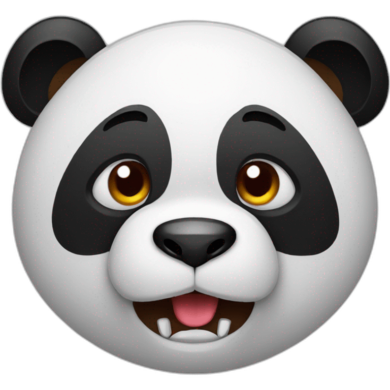 angry panda emoji